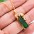 Pingente Leopardo De Ouro 18K Com Esmeralda - comprar online