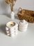 Vela Vaso Bubble Dourado - comprar online