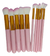 Kit 10 Pinceis De Maquiagem Pincel P/ Corretivo Base Blush