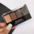 Sombra Para Sobrancelha Paleta Trio Ruby Rose + Pincel - Brilho Feminino Cosméticos e acessórios