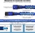Manguera Expansible 15Mts con Pistola Regadora Azul - comprar online