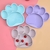 Plato Silicona Para Bebes Ventosa Huella Aprende A Comer ROSA - tienda online