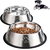Plato Tazon Bebedero Agua Comida Acero Inoxidable Perro Gato - tienda online