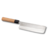 Cuchillo Recto Estilo Japones con Mango de Madera
