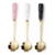 Set x6 Cucharas mango ceramico ( Postre )