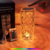 Diamond Rose Lampara Velador Led Rgb Recargable Usb Táctil C - comprar online