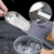 Cuchara pala Para Hielo, Cocteleria, Grano de Acero Inoxidable