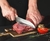 Cuchillo Curvo Estilo Japones con Mango de Madera - Luring Aplenty