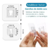Pack X4 Autoadhesivo Adhesivo Gancho Resistente Doble Pared - Luring Aplenty