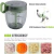 Picadora Manual De Verduras Cortador De Vegetales Procesador en internet