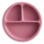Plato De Silicona Para Bebés Con Ventosas Rosa - Luring Aplenty