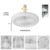 Ventilador con Luz Rosca E27 - Luring Aplenty
