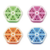 Zapatilla Hexagonal Enchufes 4 Toma Corriente 2 Usb Hub 220v - Luring Aplenty