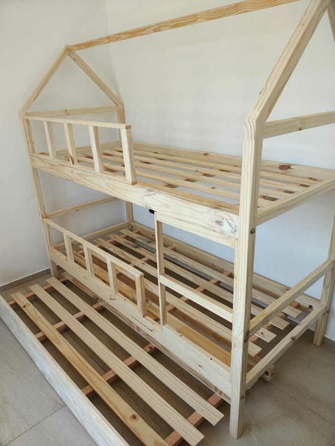 Cama Superpuesta Casita Nido