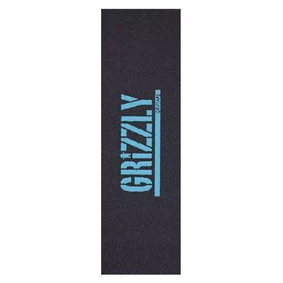Lixa Grizzly Logo Blue Emborrachada Preta