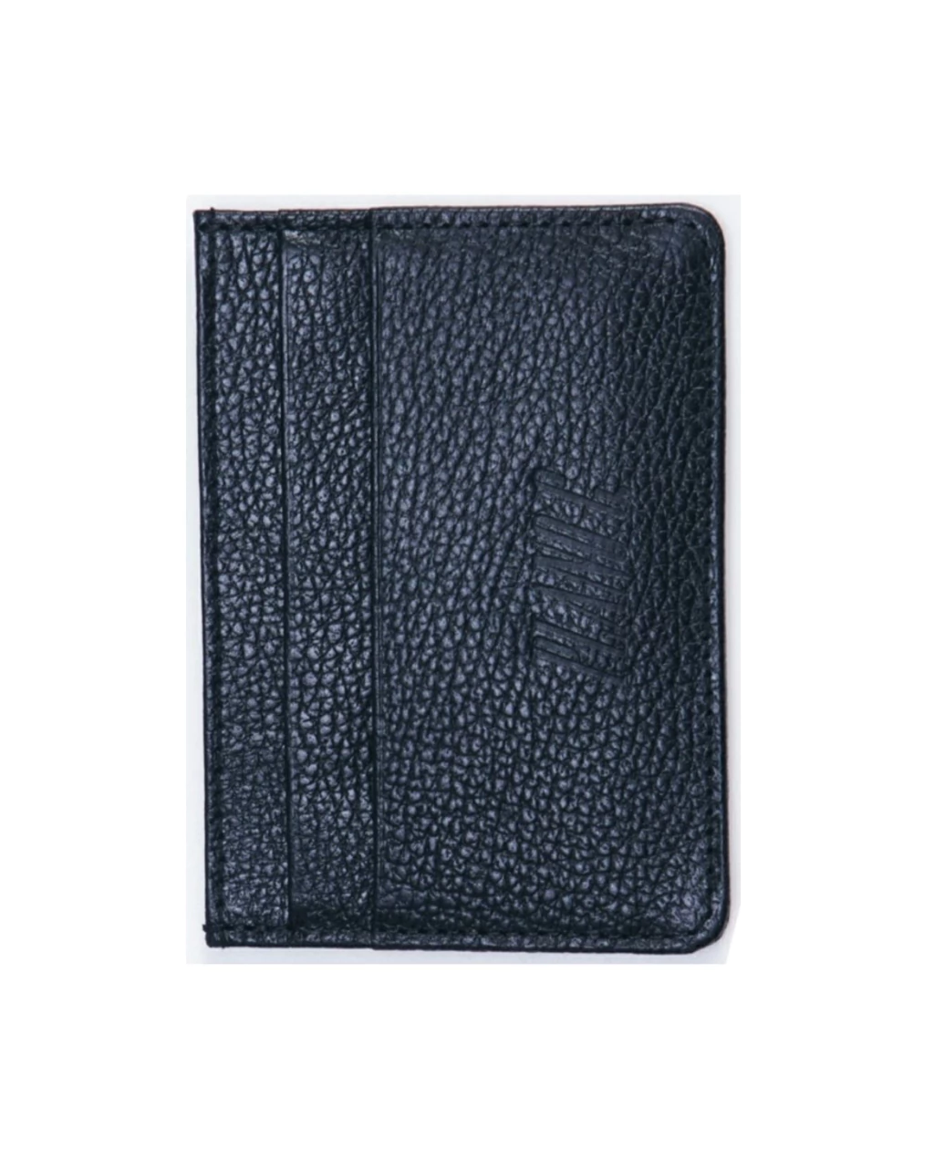 Porta Cartão Plano C Couro Preto