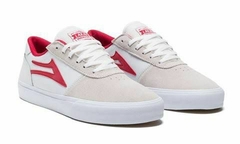 Tênis Lakai Manchester White Red - comprar online