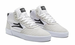 Tênis Lakai Cambridge White Black MID na internet
