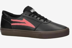 Tênis Lakai Manchester Black Red - comprar online