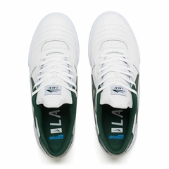 Tênis Lakai Cambridge White Leather Green na internet
