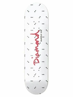 Shape Diamond Hardware White Logo 8.25