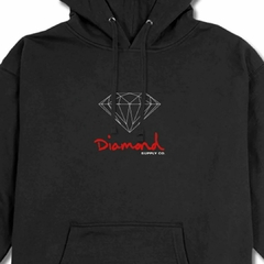 Moletom Diamond Small Brilliant Logo Black - comprar online