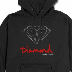Moletom Diamond Brilliant Logo Black - comprar online