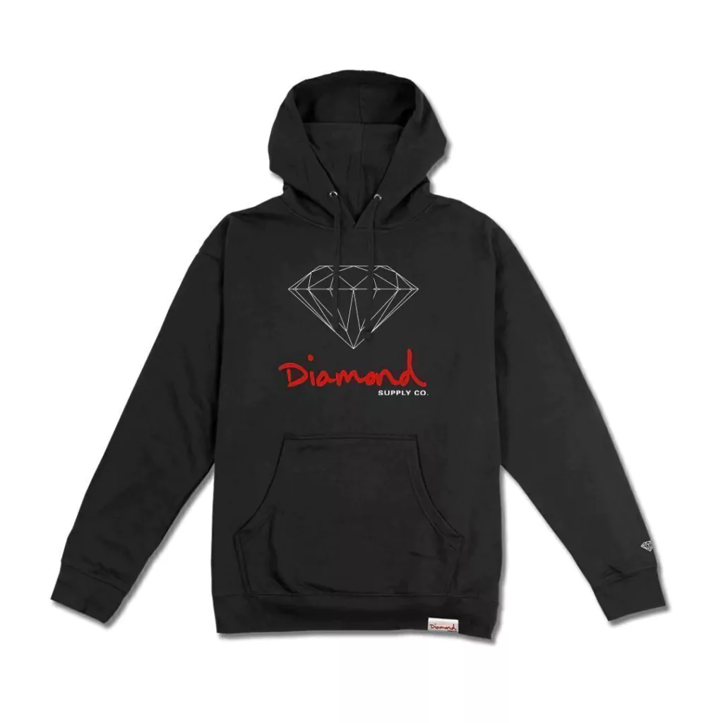 Moletom Diamond Brilliant Logo Black