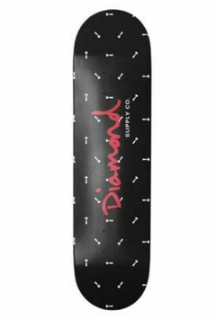 Shape Diamond Hardware Black Logo 8.25