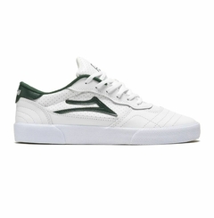 Tênis Lakai Cambridge White Leather Green