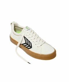 Tênis Cariuma Catiba Pro Skate Canvas Vintage White Gum Suede - comprar online