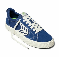 Tênis Cariuma Catiba Pro Skate Canvas Vintage Blue Suede - comprar online