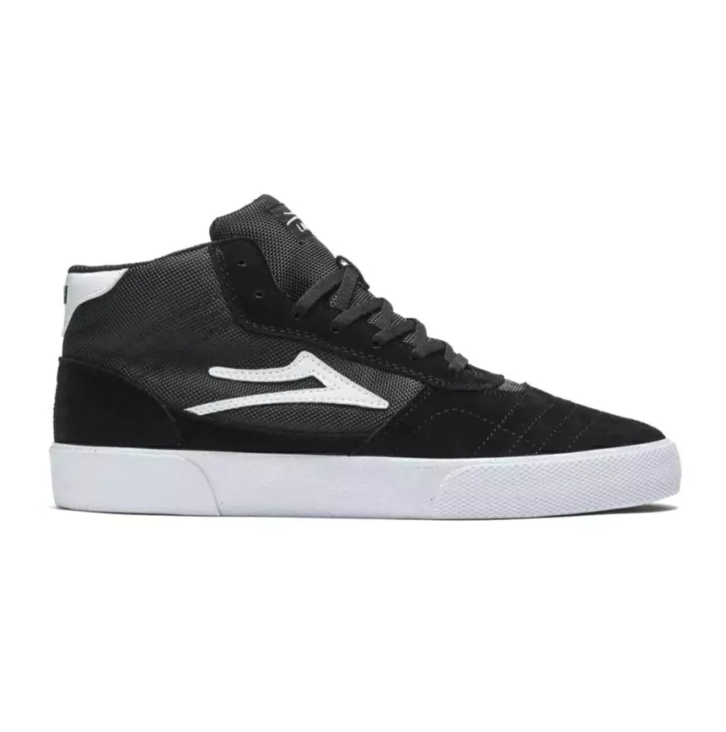 Tênis Lakai Cambridge Black White MID