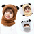Chapéu de inverno para meninos e meninas, chapéu de bebê de uma peça, prote? - comprar online