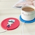 Desenho animado Silicone Carregamento USB Porta-copos aquecedor Almofada anti-mo