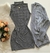 Vestido feminino ondulado manga curta gola alta Cavada pied poule estilo fashion