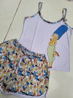 Pijama Feminino Marge Simpson Curto