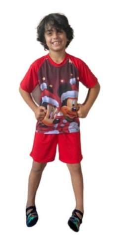 Pijama Natal Personagens Adulto E Infantil Masculino - comprar online