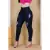 Calça Jeans Feminina Cintura Alta com Lycra Levanta Bumbum Skinny Jeans Preto