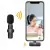 Microfone Lapela Wireless Sem fio para Iphone Ipad Lightning Plug In Play