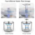 Fonte de água inteligente para gatos 2L com torneira Dispensador de água para - comprar online