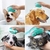 Pet Dog Cat Bath Brush 2-in-1 Pet SPA Massagem Pente Soft Silicone Pet Shower Ha - loja online