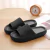 EVA Slides Feminino Sapatos de Banheiro Verão Sandálias de Plataforma Grossa C