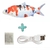 Imagem do Carregador USB para gatos Brinquedo Peixe Interativo Disquete elétrico Peixe Br
