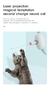 OSUDM Brinquedo Automático para Gato Inteligente Laser Coleira para Gato Carreg - MegaShopp | Frete Grátis para Todo Brasi