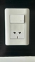 Llave de luz armada LUXOM línea Stella blanco pack 20 unidades (10+10) en internet