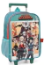 KIT MOCHILA COM RODINHAS + LANCHEIRA MY HERO ACADEMIA (IC39802HA-VC-C)