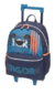 KIT MOCHILA COM RODINHAS + LANCHEIRA + GARRAFINHA TIGOR (977P01)