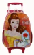 KIT MOCHILA COM RODINHAS + LANCHEIRA + ESTOJO BELA E A FERA (11530) - comprar online
