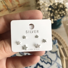 AROS TRIO ESTRELLA SILVER